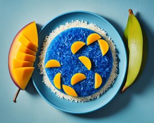 blue mango sticky rice