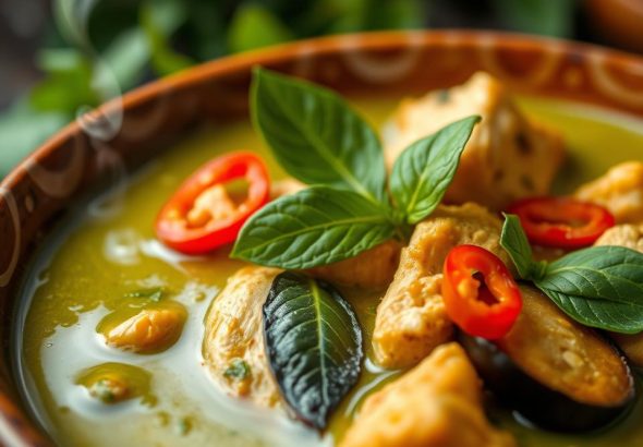 ayam paste thai green curry